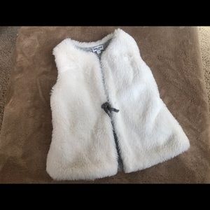 Splendid faux fur vest. 18/24 months